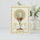 Eucharistiegebed Kaart (Staand voorkant)