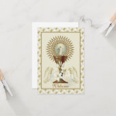 Eucharistiegebed Kaart (Voorkant / Achterkant in situ)