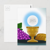 eucharistisch briefkaart (Voorkant / Achterkant)