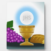 eucharistisch fotoplaat (Voorkant)