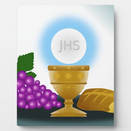 eucharistisch fotoplaat (Voorkant)