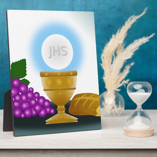 eucharistisch fotoplaat (Zijkant)
