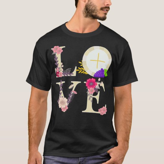 Eucharistisch Gastheer Katholieke Schenken van de  T-shirt (Voorkant)