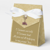 Eucharistisch geloof van de eerste Heilige Commun Bedankdoosjes (Voorkant Zijde)