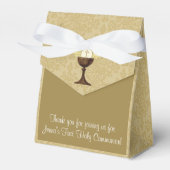 Eucharistisch geloof van de eerste Heilige Commun Bedankdoosjes (Voorkant Zijde)