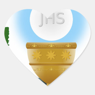 eucharistisch hart sticker