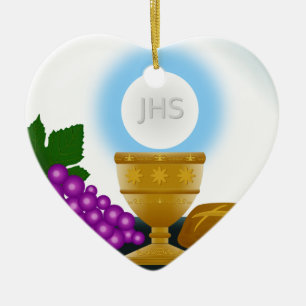 eucharistisch keramisch ornament