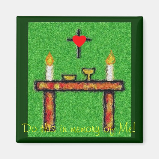 Eucharistisch Magneet (Voorkant)