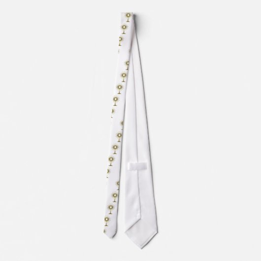 Eucharistisch monstrance stropdas (Achterkant)