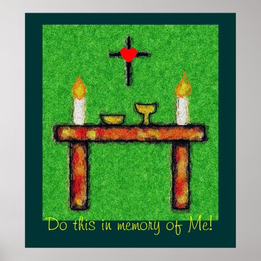 Eucharistisch Poster (Voorkant)