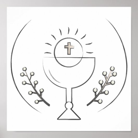 Eucharistisch poster (Voorkant)