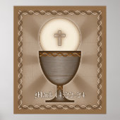 Eucharistisch Poster (Voorkant)