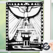Eucharistisch Raamsticker (Huis)