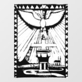 Eucharistisch Raamsticker (Vel)