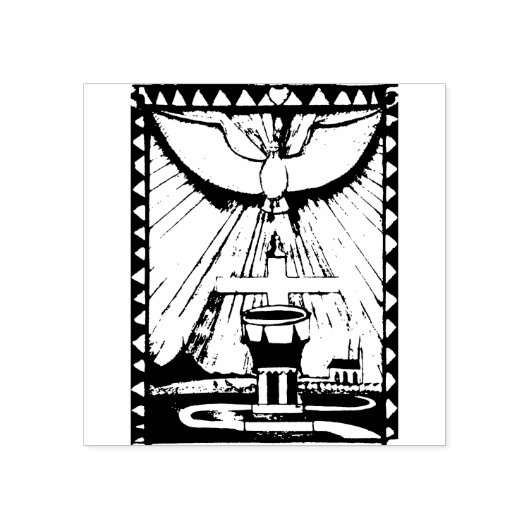 Eucharistisch Rubberstempel (Afrduk)