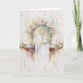 Eucharistisch Waterverf Schriftgebed Kaart (Voorkant)