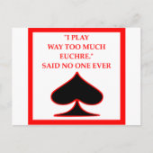 EUCHRE BRIEFKAART (Voorkant)