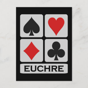 Euchre briefkaart