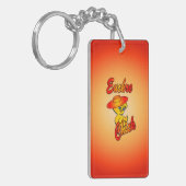 Euchre Chick #5 Sleutelhanger (Voorkant Links)