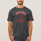 Euchre kaart spel nacht t shirt (Voorkant)