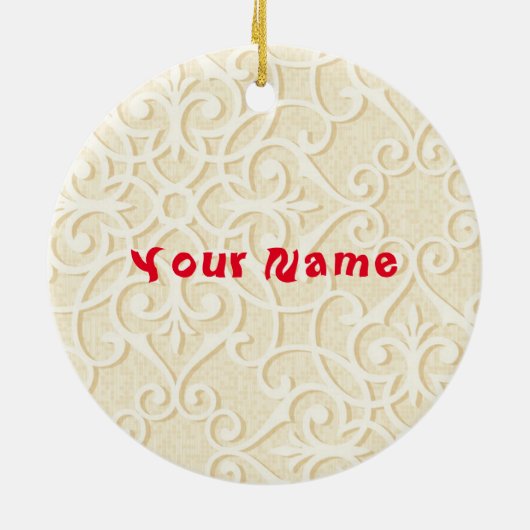 Euchre Keramisch Ornament (Achterkant)