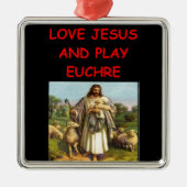 EUCHRE METALEN ORNAMENT (Voorkant)