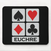 Euchre mousepad muismat (Voorkant)