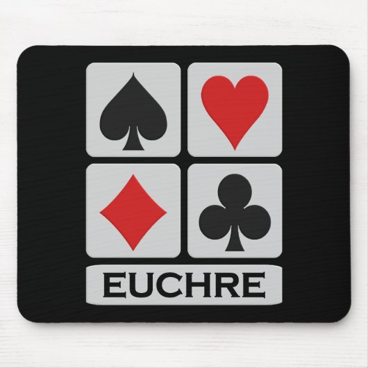 Euchre mousepad muismat (Voorkant)