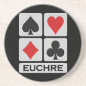 Euchre onderzetter (Voorkant)