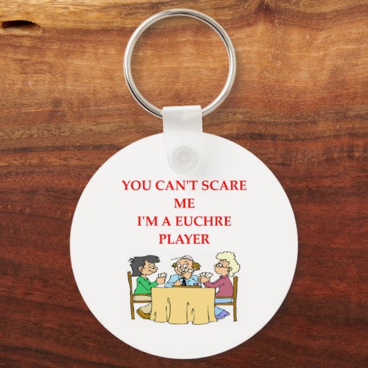 EUCHRE.png Sleutelhanger (Voorkant)