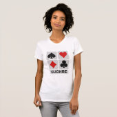 Euchre-shirt - kies stijl en kleur t-shirt (Voorkant volledig)