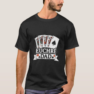 Euchre vader Kaart spel T-shirt