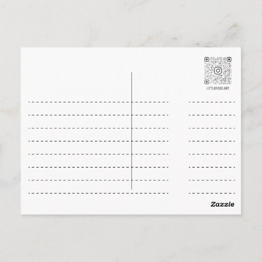 Euck egg noedle soup - Briefkaart (Achterkant)