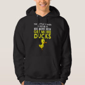 Euck Rubber Ducks Farmer Animal Bird Hoodie (Voorkant)