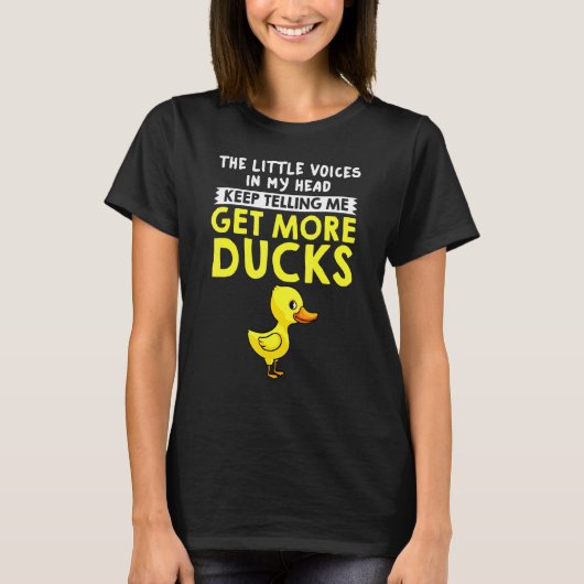 Euck Rubber Ducks Farmer Animal Bird T-shirt (Voorkant)