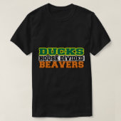 Eucks House Divided Beavers T-shirt (Design voorkant)