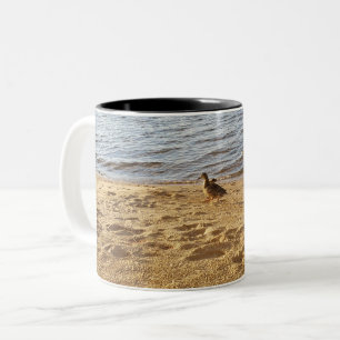 Eucks strand Coffee Mugs Tweekleurige Koffiemok
