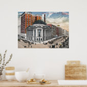 Euclid Ave, Cleveland, 1916  Poster (Keuken)