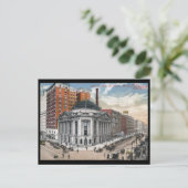 Euclid Ave., Cleveland 1916 Vintage Briefkaart (Staand voorkant)