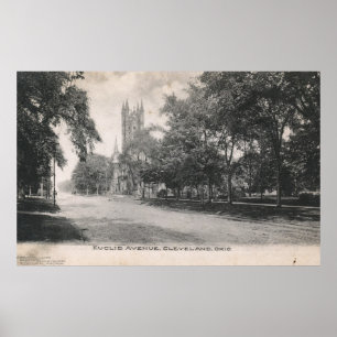 Euclid Ave., Cleveland, Ohio 1906  Poster