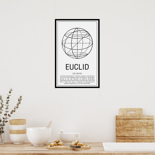 Euclid Poster (Keuken)