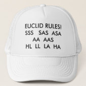 EUCLID REGELS!   SSAS    ASAAA AAS HL... TRUCKER PET (Voorkant)