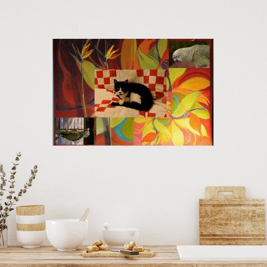 Euclids droom poster (Keuken)