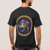 EUCOM J62 Black T-Shirt (Achterkant)
