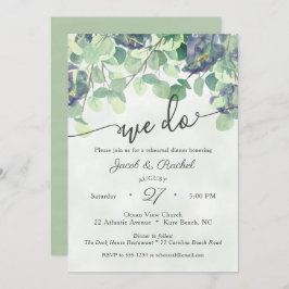 Eucualyptus Greenery WE DOEN Floral repesal Dinner Kaart