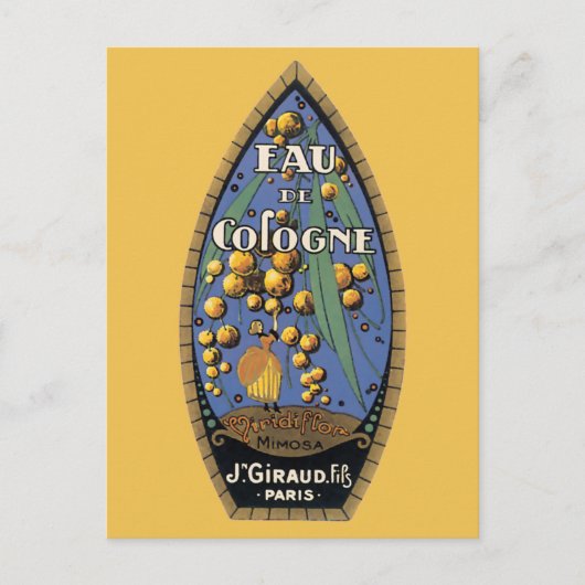 Eud de Cologne Mimosa Briefkaart (Voorkant)