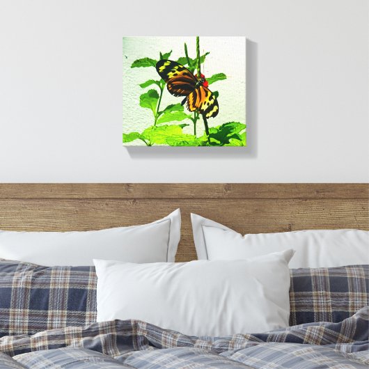 Eueides Isabella Canvas Afdruk (Insitu (Slaapkamer))