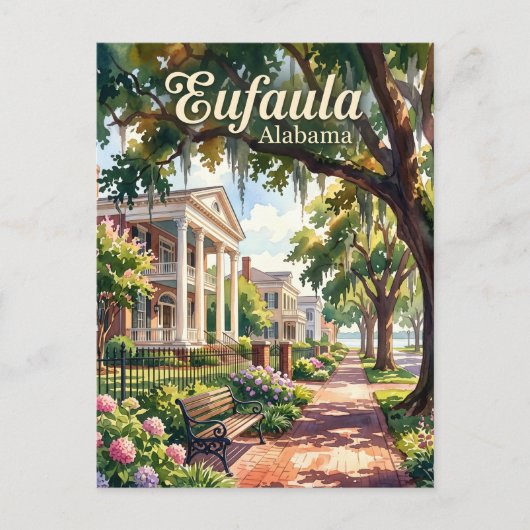 Eufaula VS Briefkaart (Voorkant)