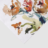 Eufloria Roos tissuepapier (Detail)