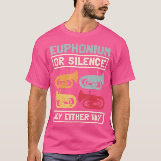 Eufonium Koper Eufoniumist Eufonium Koper Orkest T-shirt (Voorkant)